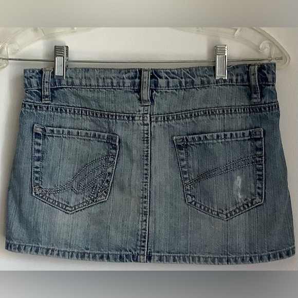 GARAGE Denim Mini Skirt EUC - Picture 2 of 3
